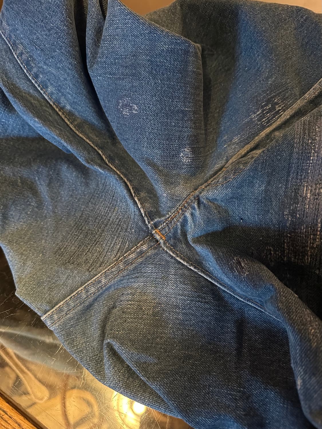 80s USA 빈티지 리바이스 501 66후기 셀비지 데님 팬츠 상품이미지9