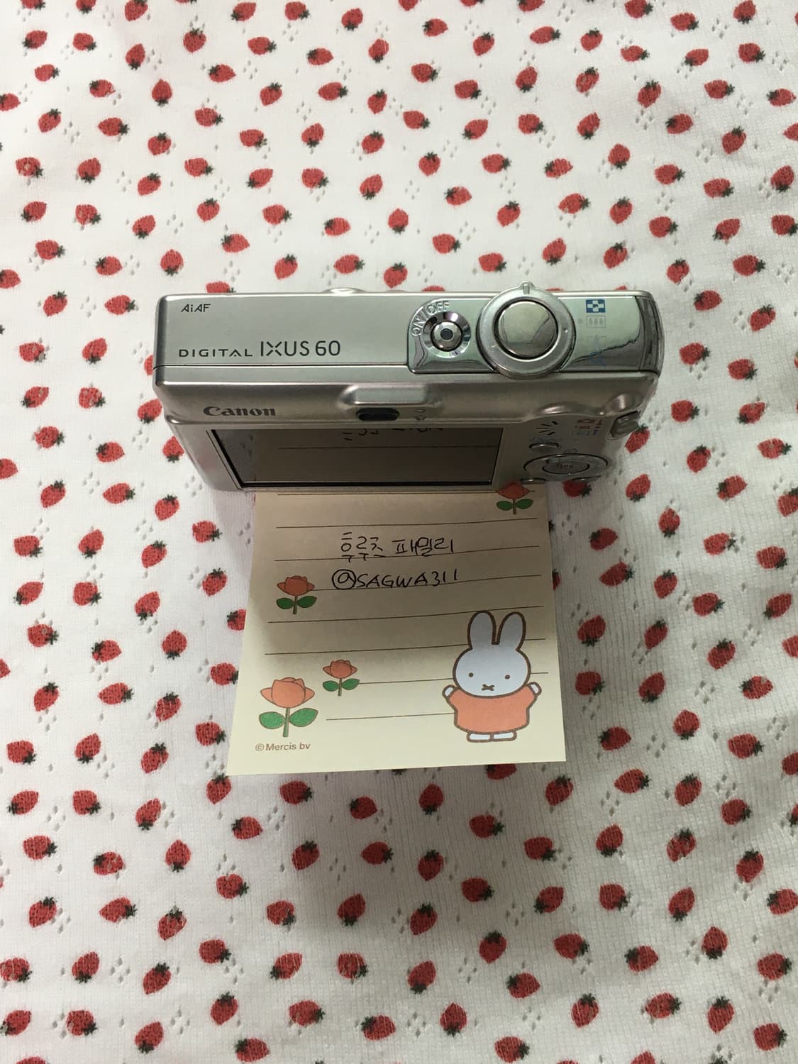 (아이브 리즈 디카) 캐논 익서스 60 canon ixus 60 상품이미지2