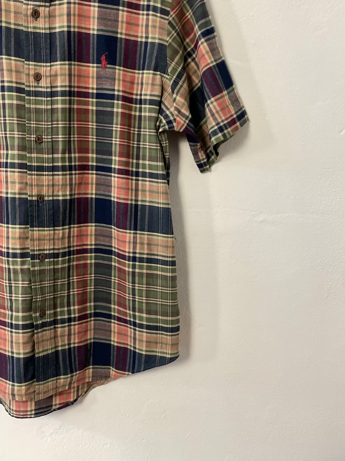 폴로 마드라스 체크 셔츠  상품이미지4