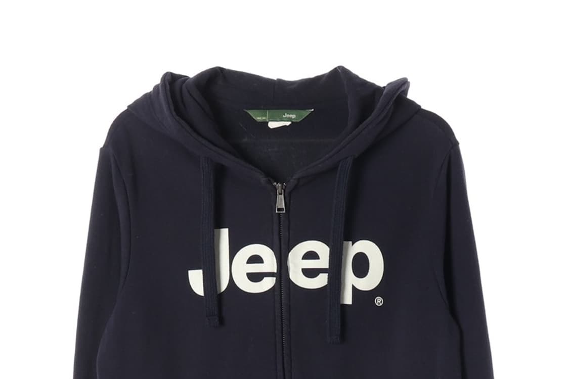 Jeep 스탠다드 네이비 후드 집업 L 상품이미지3