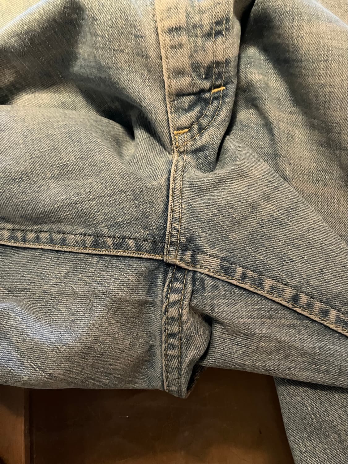 80s USA 빈티지 LEE 리 라이더스 200 데님 팬츠 상품이미지8