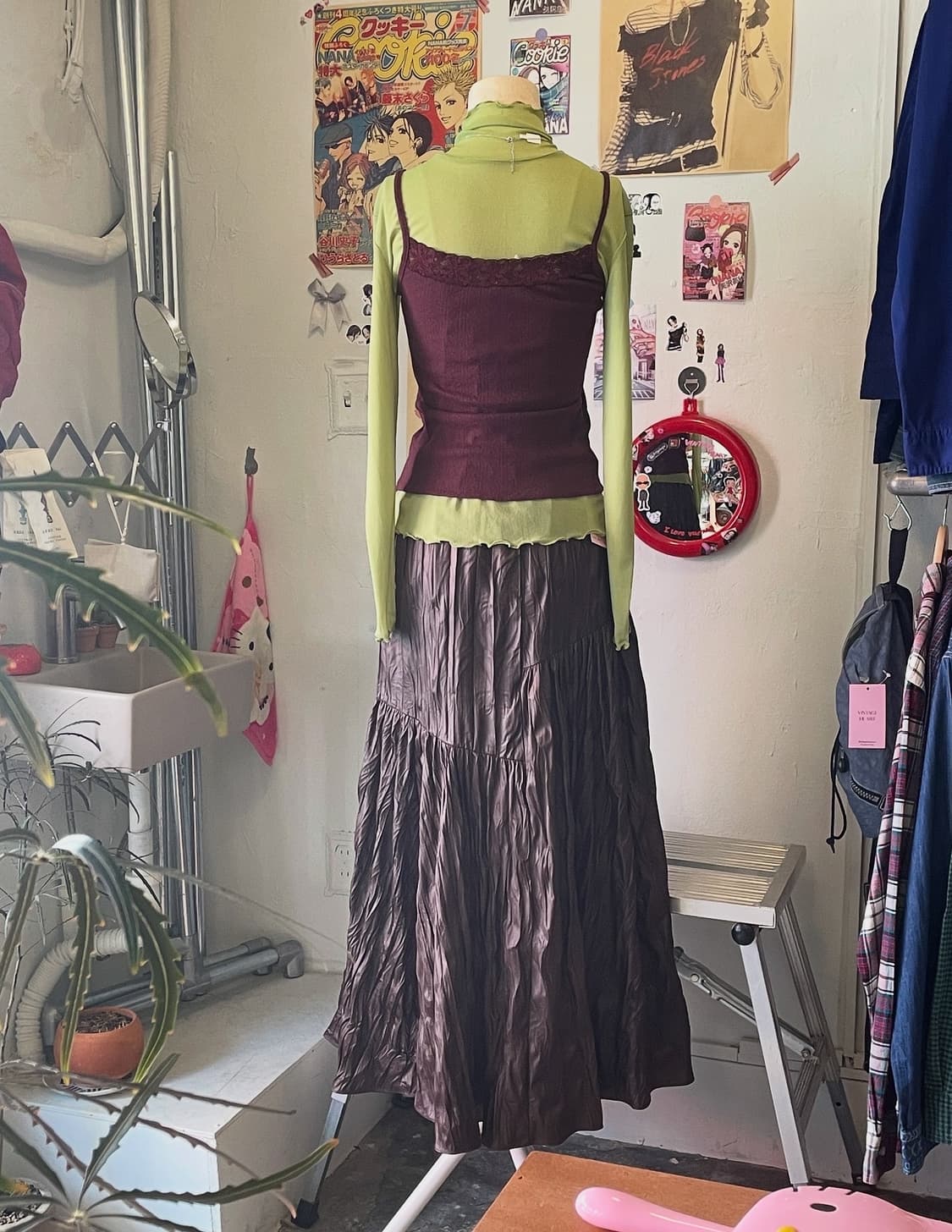 라이트그린 시어 롱슬리브 [무배] 상품이미지3