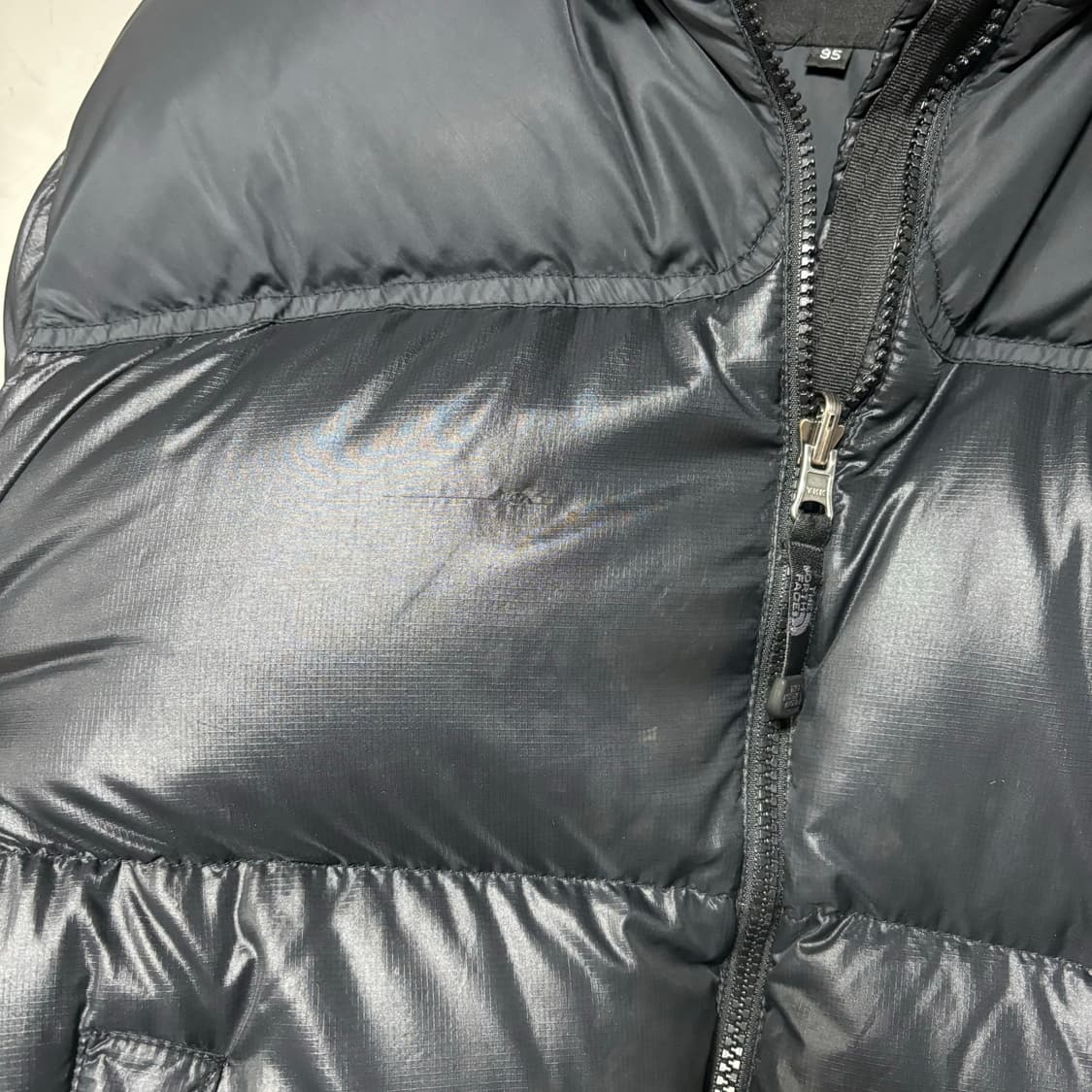 노스페이스 눕시 700 구스다운 패딩 검정 상품이미지3