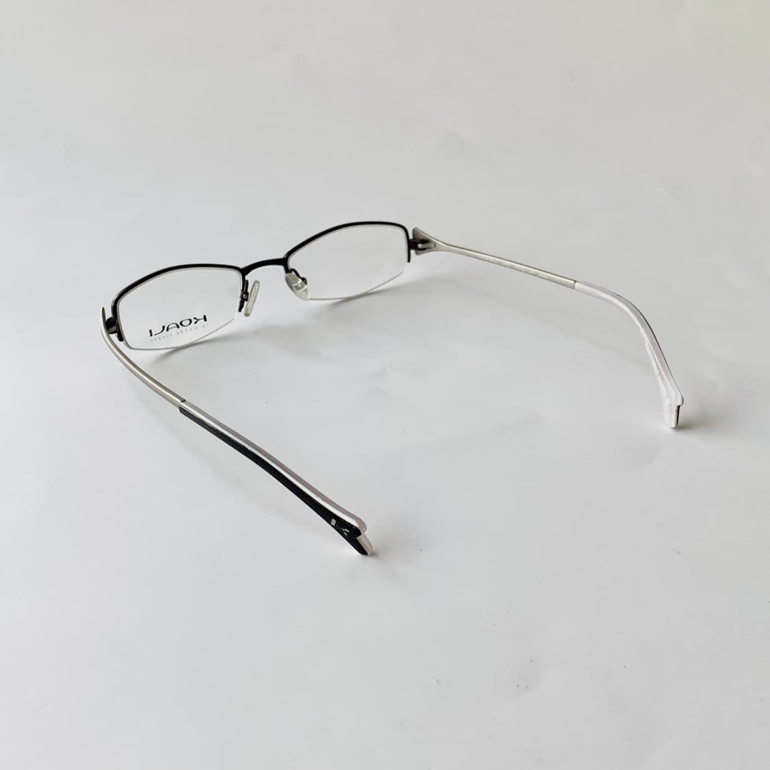 864 코아리 티타늄 하금테 데드스탁 빈티지 슬림 사각 메탈 스몰사이즈  상품이미지4