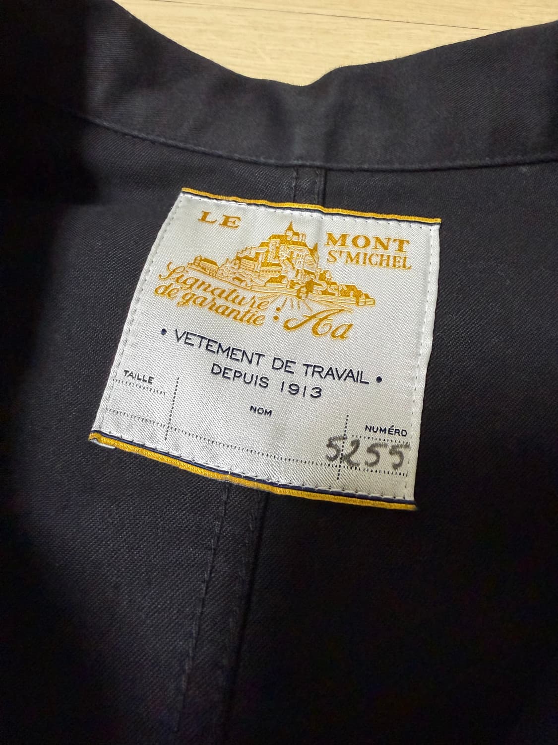 [48] 르몽솅미셸 프렌치 워크자켓 블랙 상품이미지5