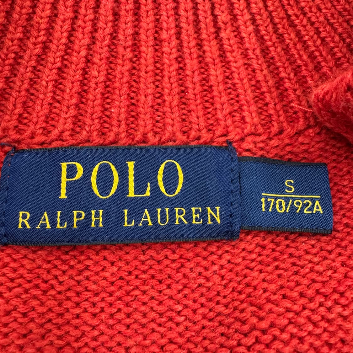 폴로 신형 포니 아노락 니트 반집업 상품이미지4