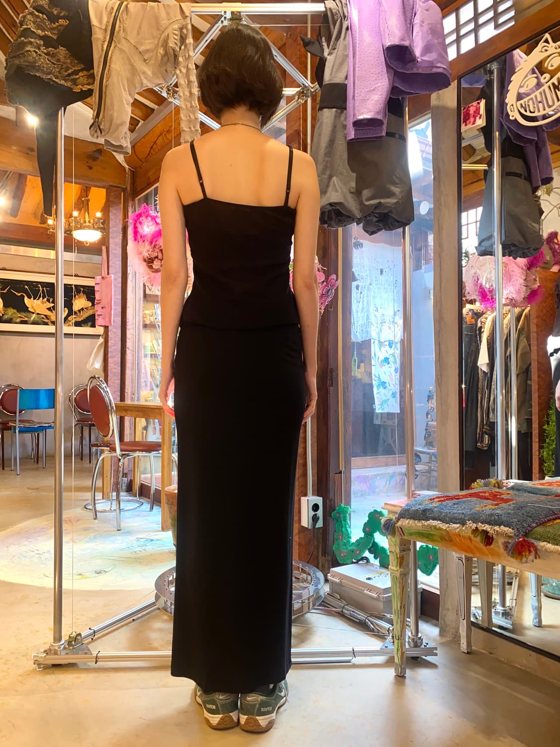 [Made in Italy] 로맨틱 로즈 아플리케 코르셋 탑 상품이미지6