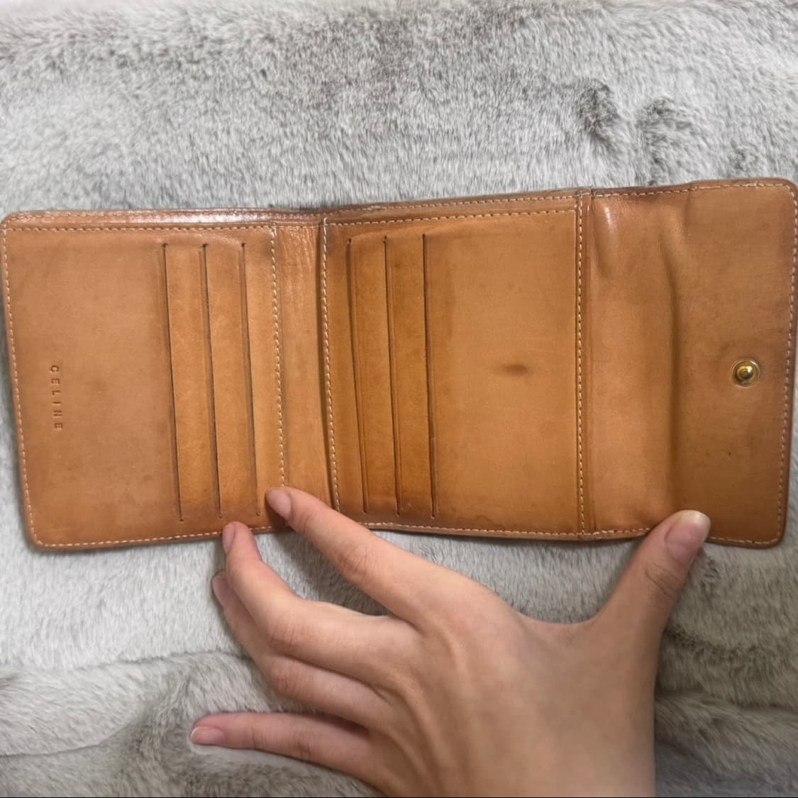 백화점 구매 정품 셀린느 마카담 반지갑 올드셀린느 상품이미지4