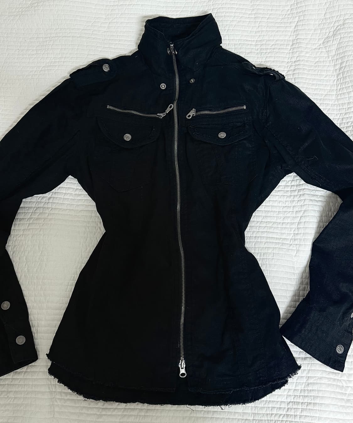 인더 아틱 in the attic homme 펑크 집업 셔츠 아우터 상품이미지1