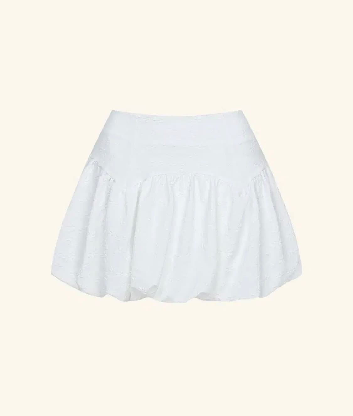 레터프롬문 플라워 벌룬 펌킨 미니스커트 M 상품이미지1