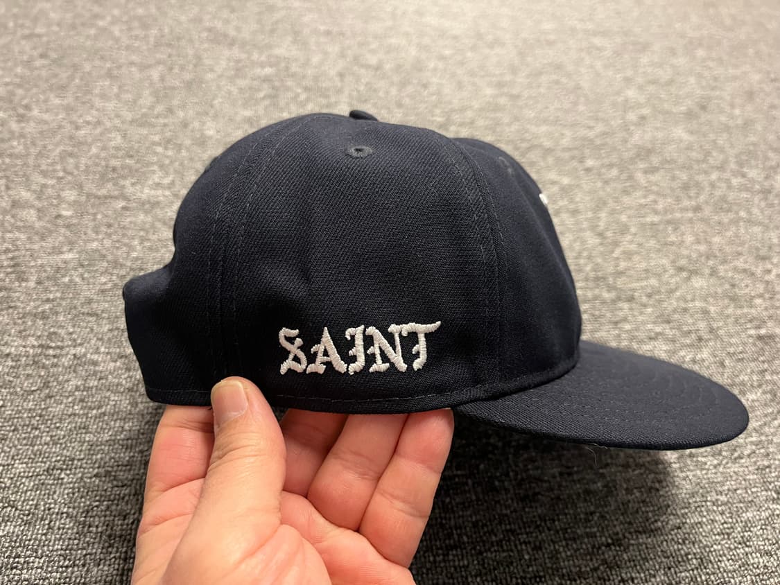 세인트미카엘 X 뉴에라 스냅백 네이비  상품이미지3