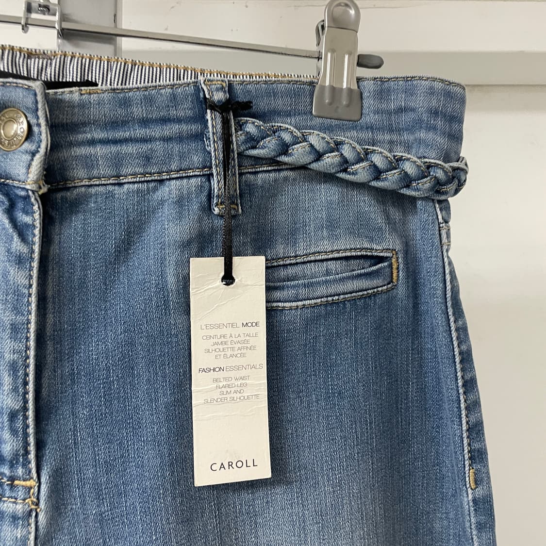 CAROLL 데님 팬츠 38(W) 상품이미지4