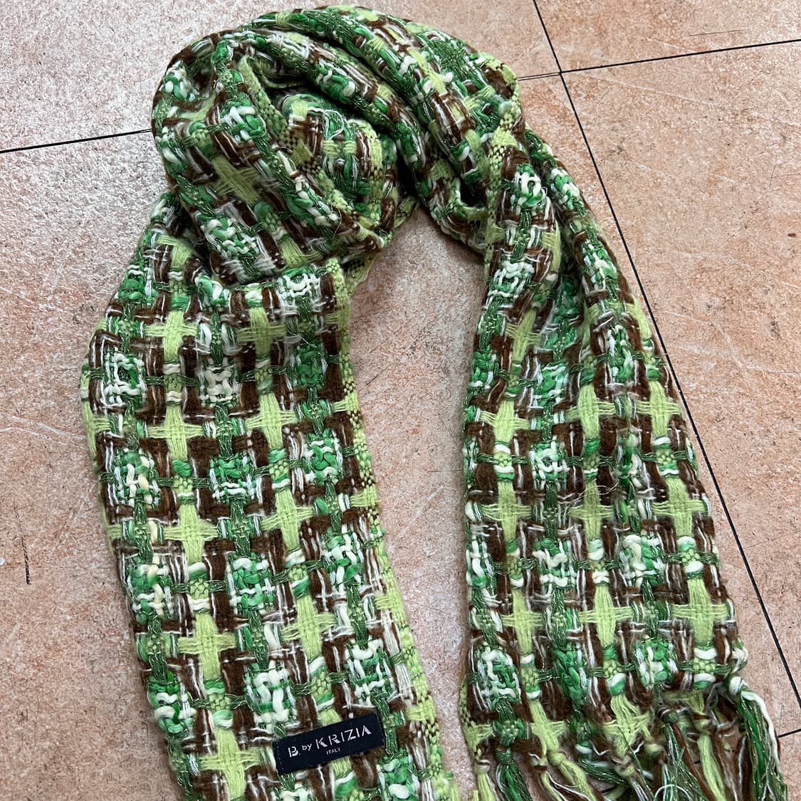 멀티컬러 체크 머플러 목도리  상품이미지3