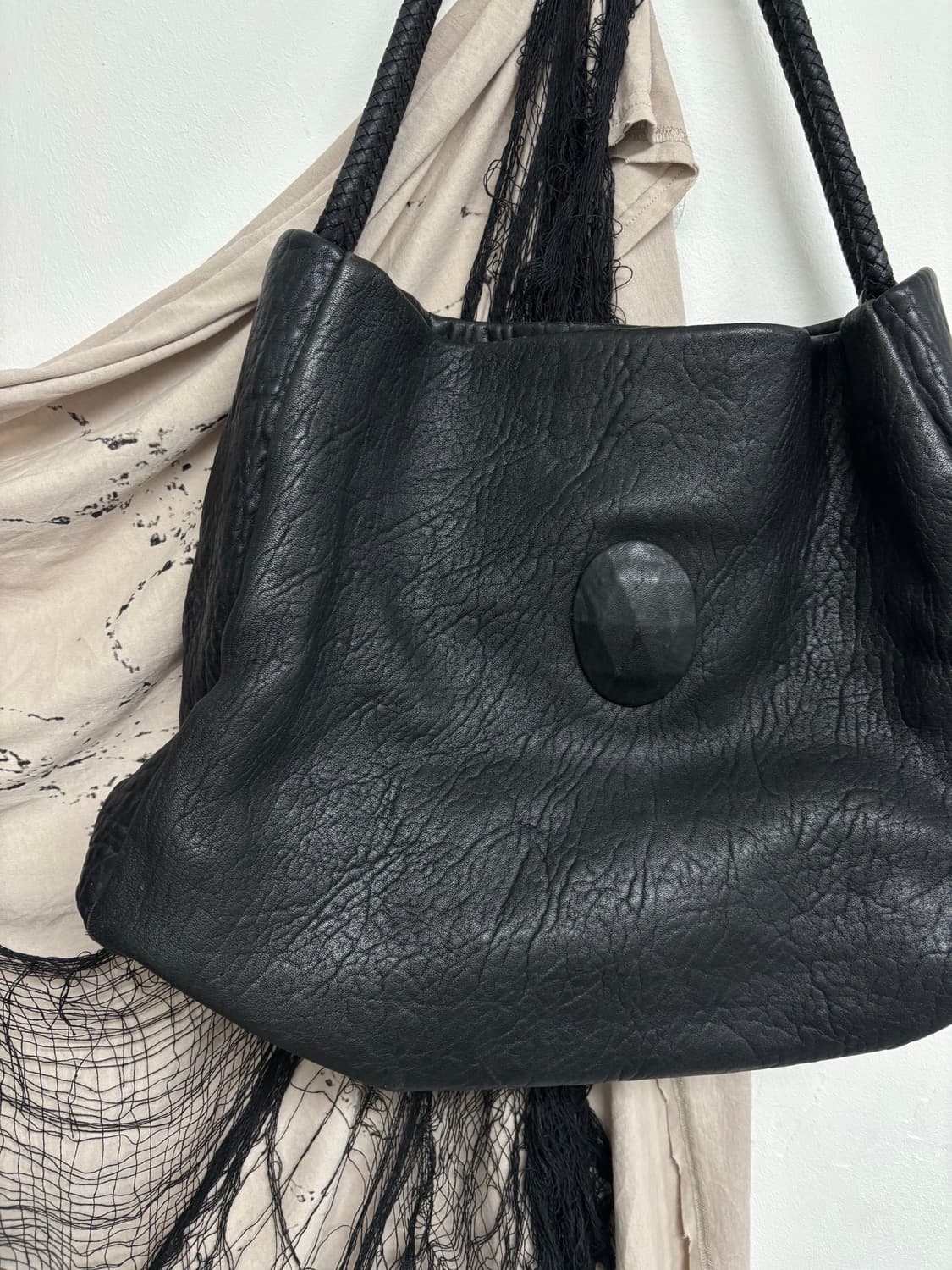 [ACC]VKei Mood Black Leather Bag 상품이미지2