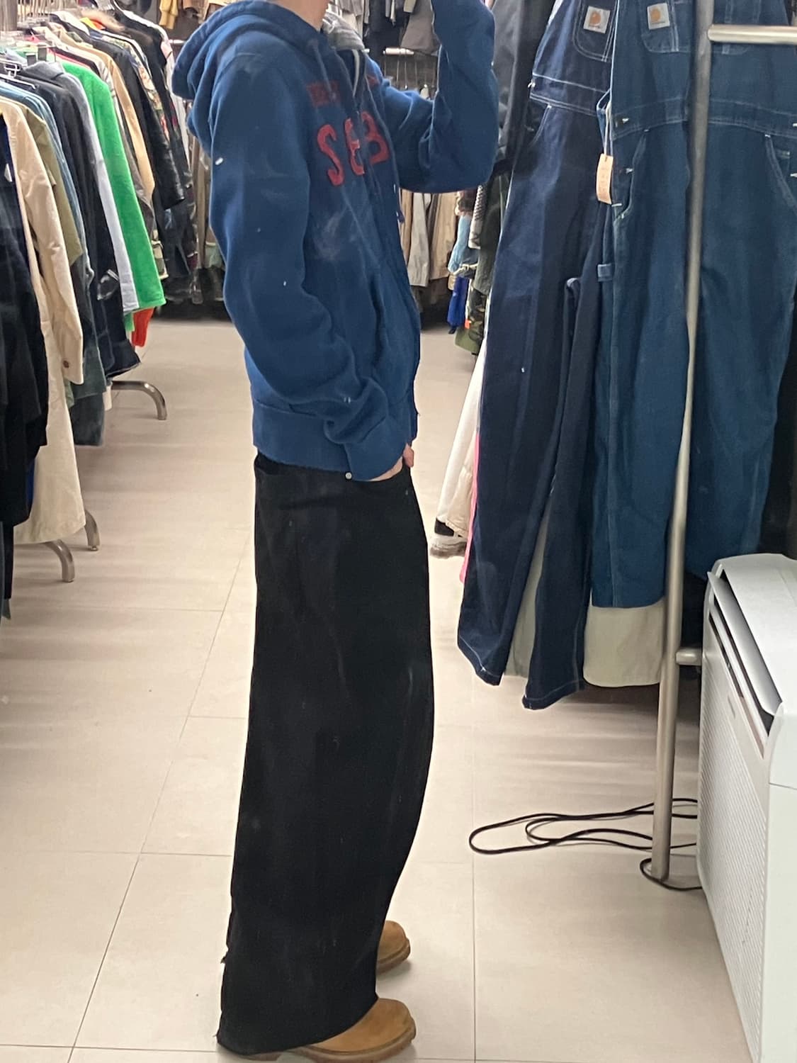 아베크롬비 네이비 후드집업 M 상품이미지8