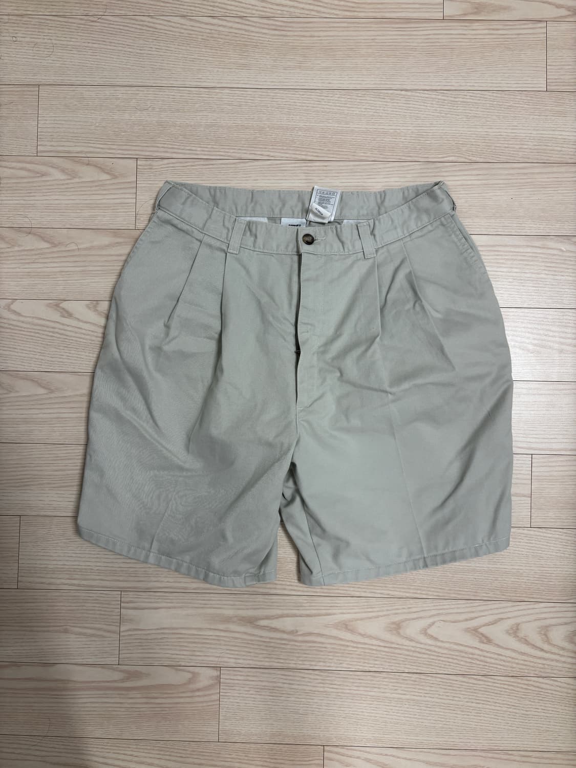 90s USA Made Tuck Chino Shorts 상품이미지1