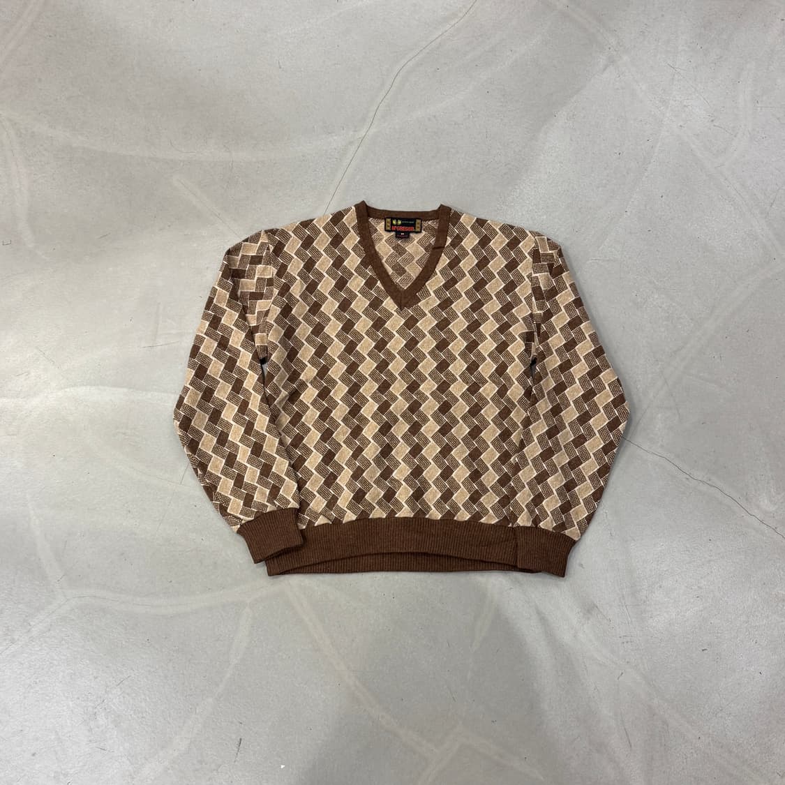 맥그리거 브이넥 니트 M 상품이미지1