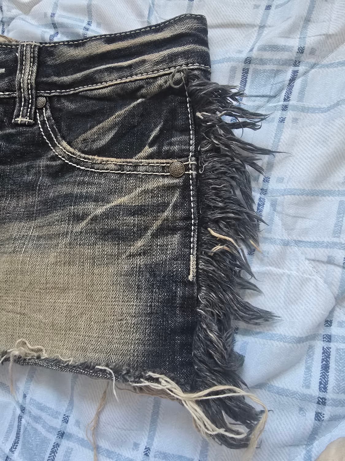 garula 미니 청스커트 상품이미지2