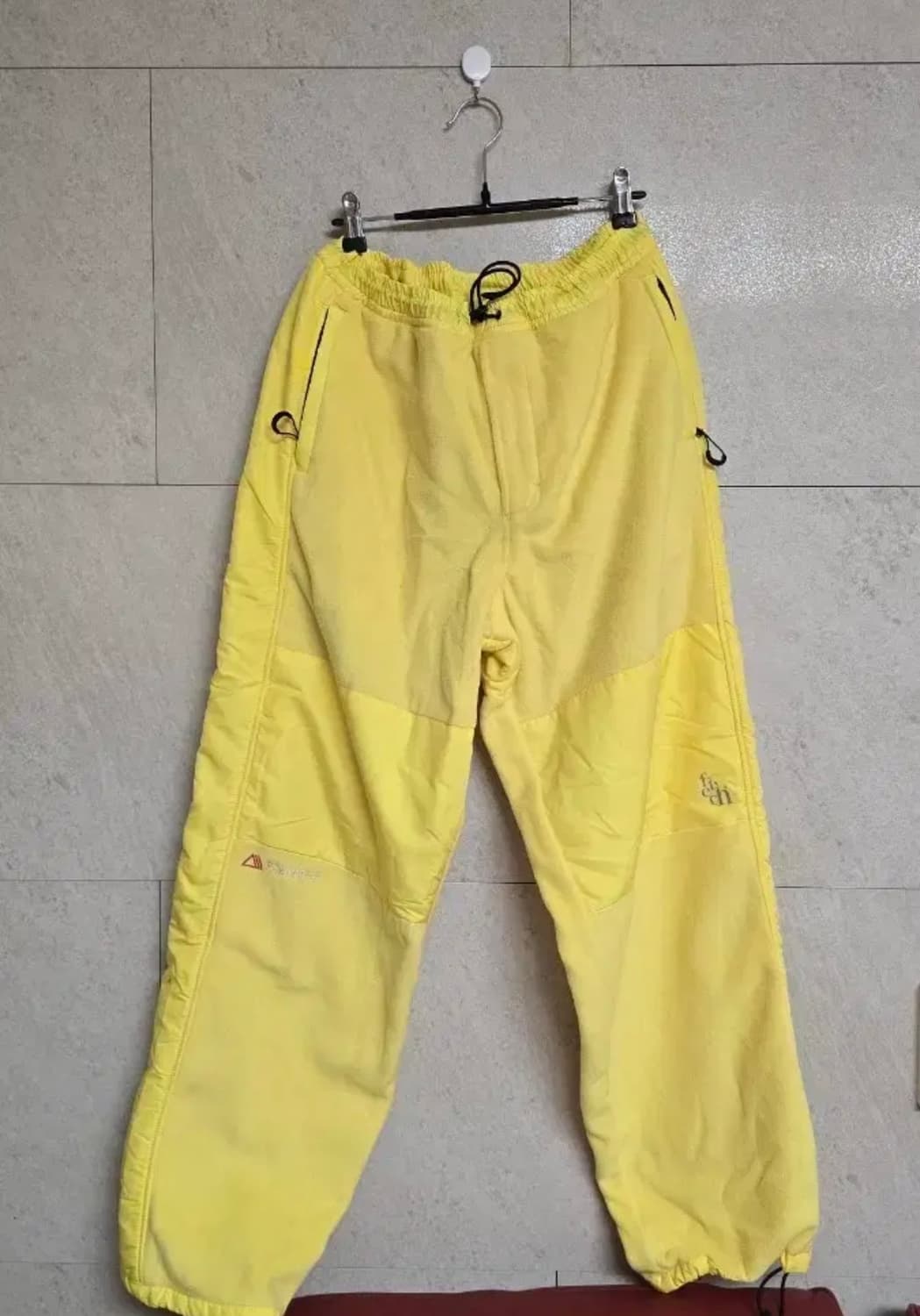 fetch 후리스 노랑 남성m 상품이미지1