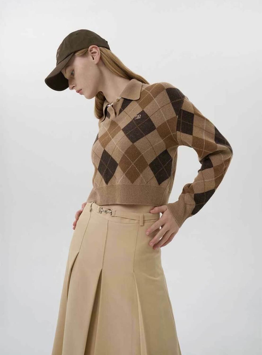 그로브 21F/W OWEN KNIT - brown 상품이미지3