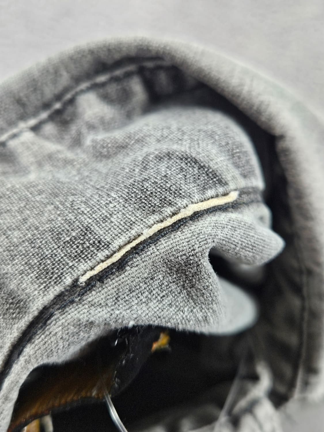 할리데이비슨 블랙 데님 포켓 바이커 셔츠 ( S 추정 ) / 10717 상품이미지10