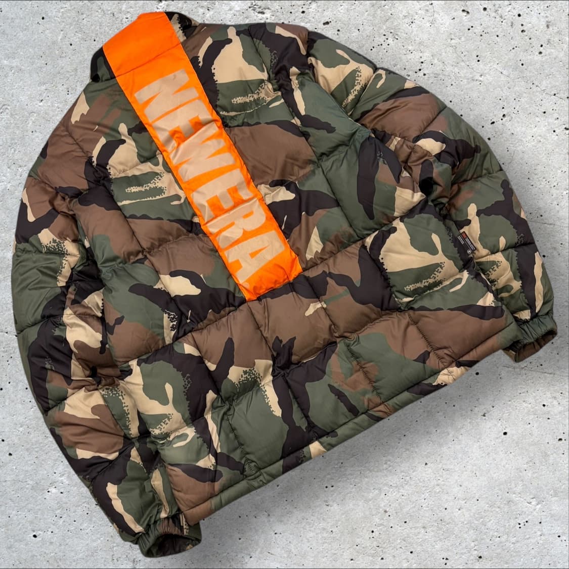 [90] 뉴에라 카모 블럭 퀼팅 패딩 점퍼 B537 상품이미지2