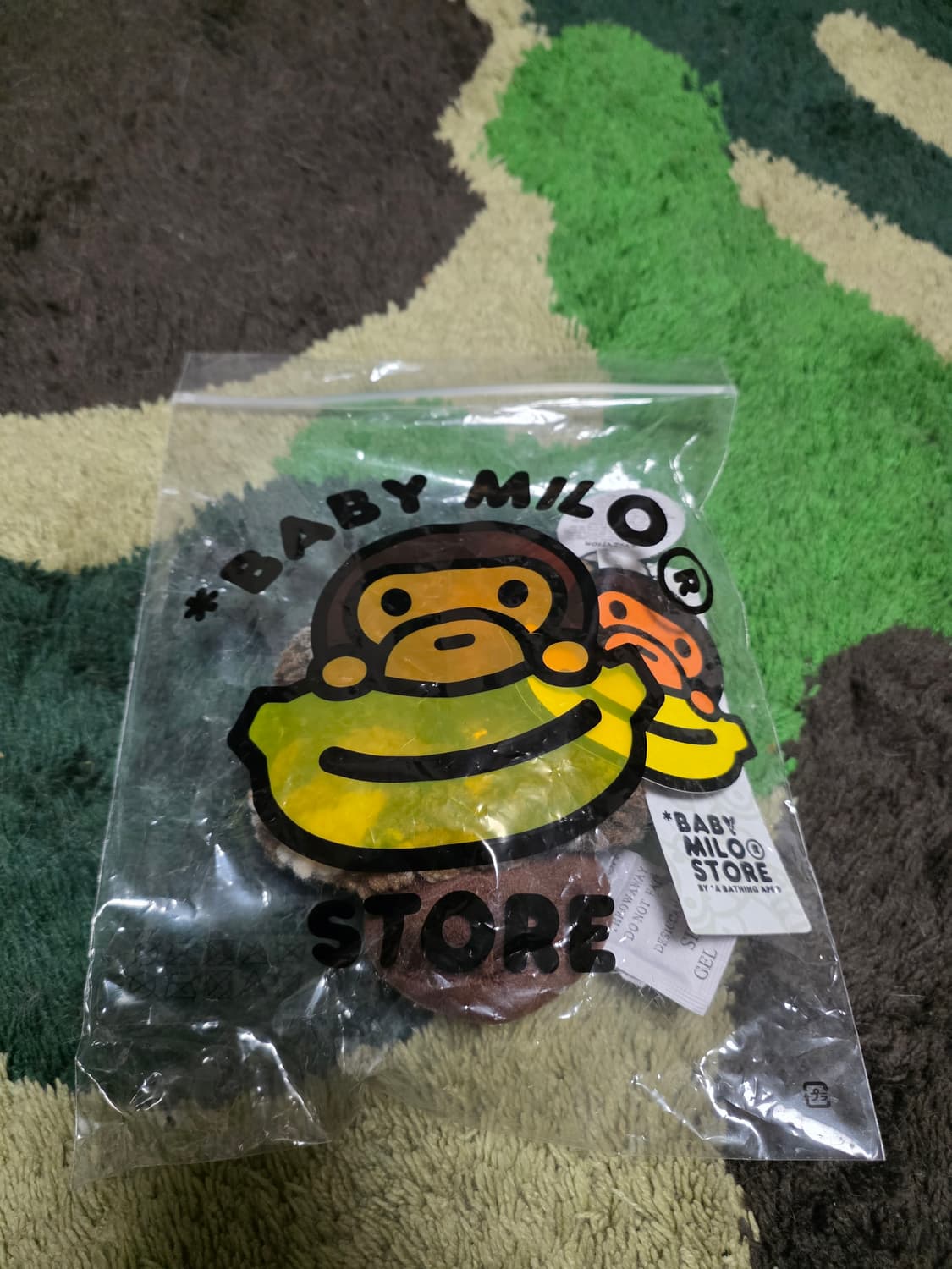 [OS] 베이프 베이비마일로 브라운 스크런치 상품이미지3