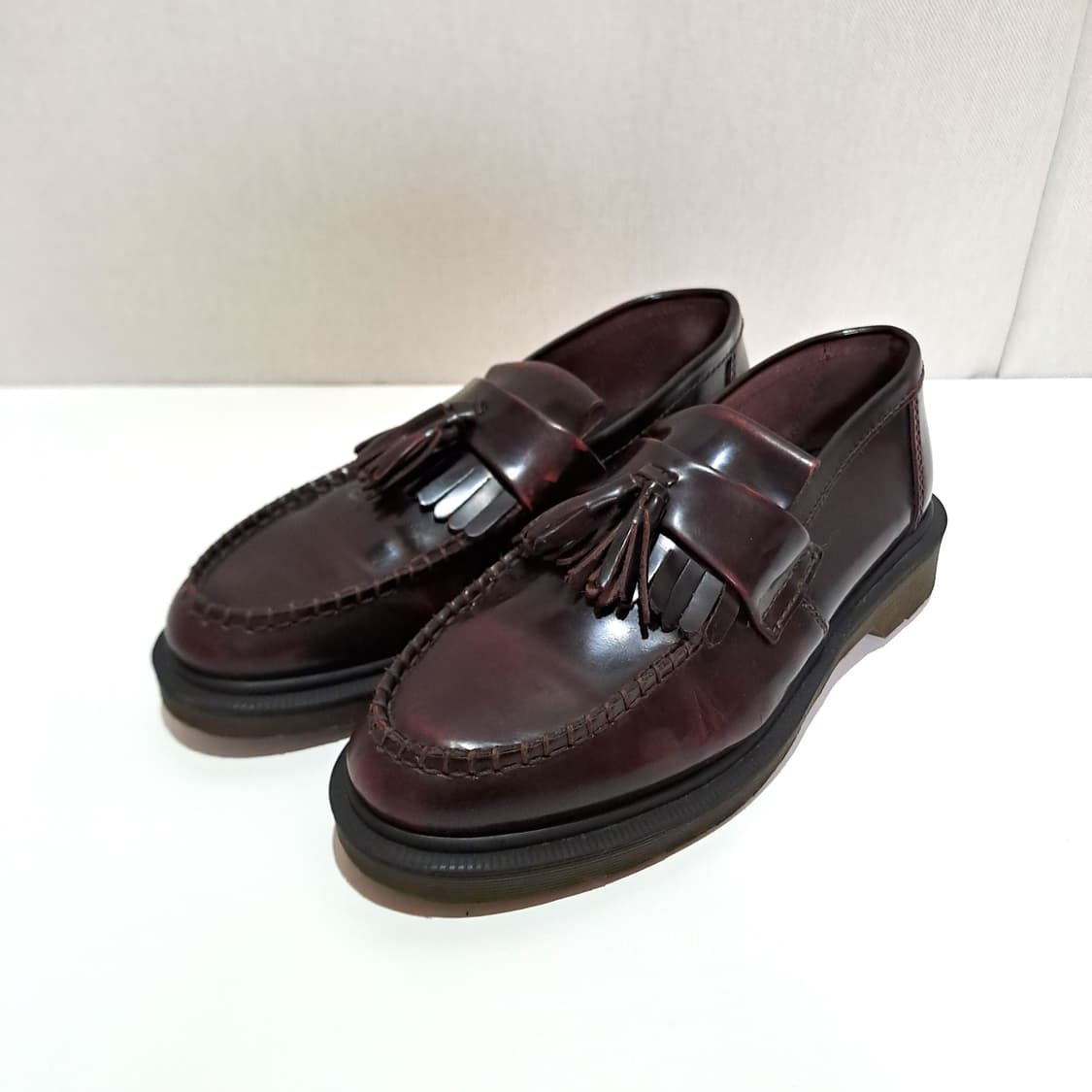 (택포) 닥터마틴 아드리안 버건디 UK7 B293 상품이미지1