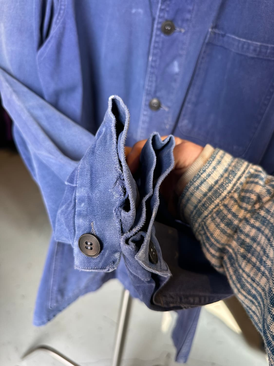 프렌치워크웨어 더티 페이드 프렌치 워크자켓 상품이미지5