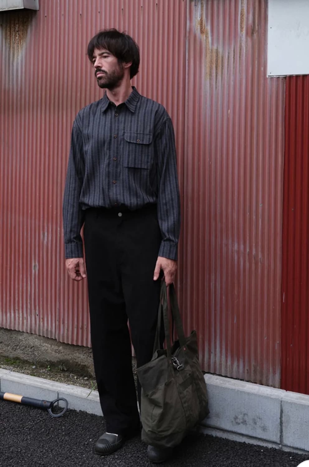 왁스드 토트백 상품이미지2