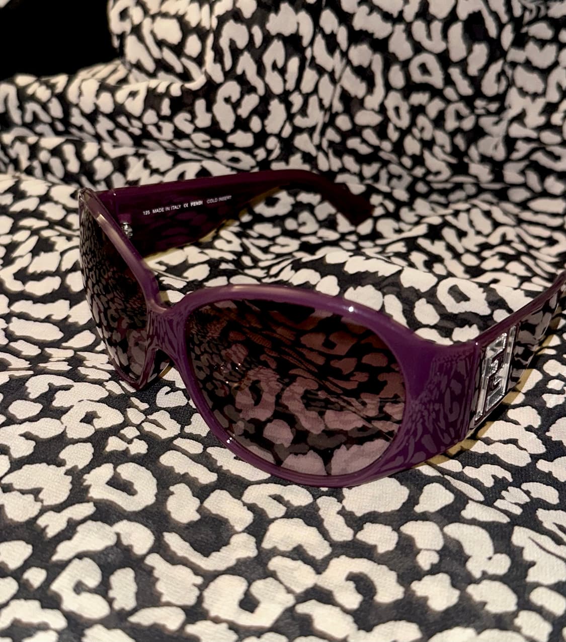 펜디 퍼플 버건디 선글라스 상품이미지1