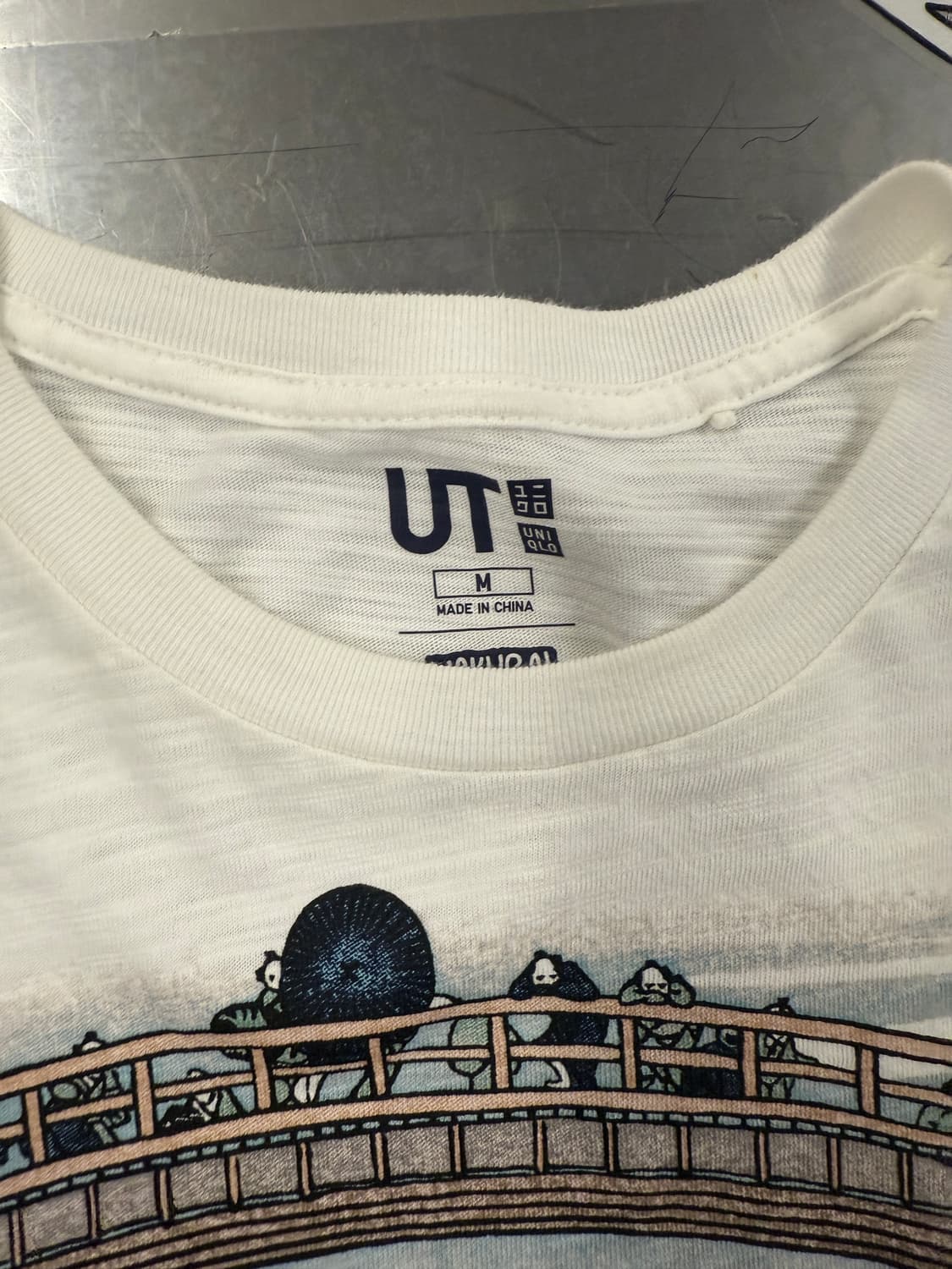 유니클로 UT 가츠시카 호쿠사이 반팔티 M 상품이미지5