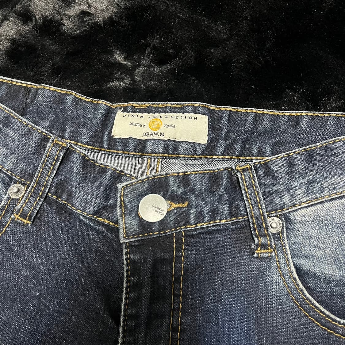 데님콜렉션 카고 데님 팬츠 y2k 펑크 상품이미지3