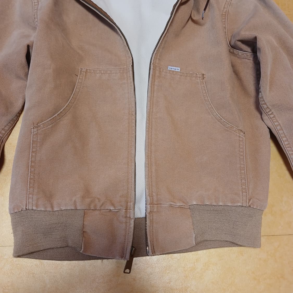 칼하트 후드 집업 자켓 Made in USA 상품이미지3