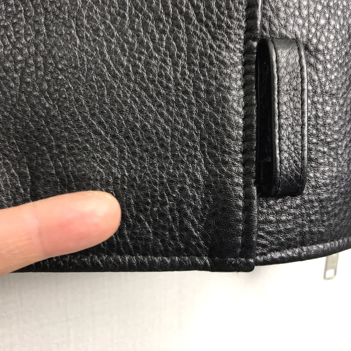 누드본즈 라이더 가죽 자켓 남성M (95) 상품이미지8