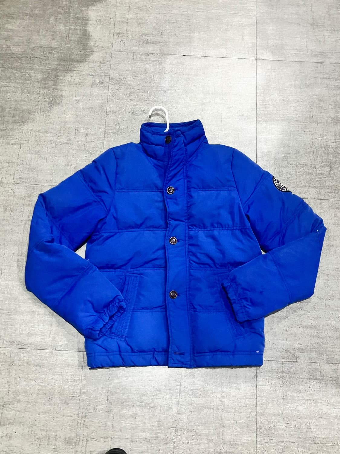 Abercrombie 아베크롬비 핀터깔y2k 올드스쿨대대장 패치 패딩 상품이미지1
