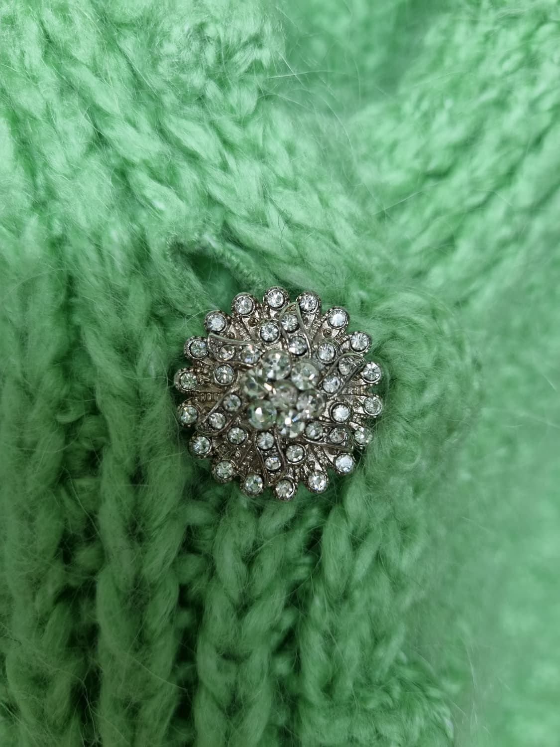 (택포) 자라 니트가디건 (새상품급) 라이트그린 상품이미지4