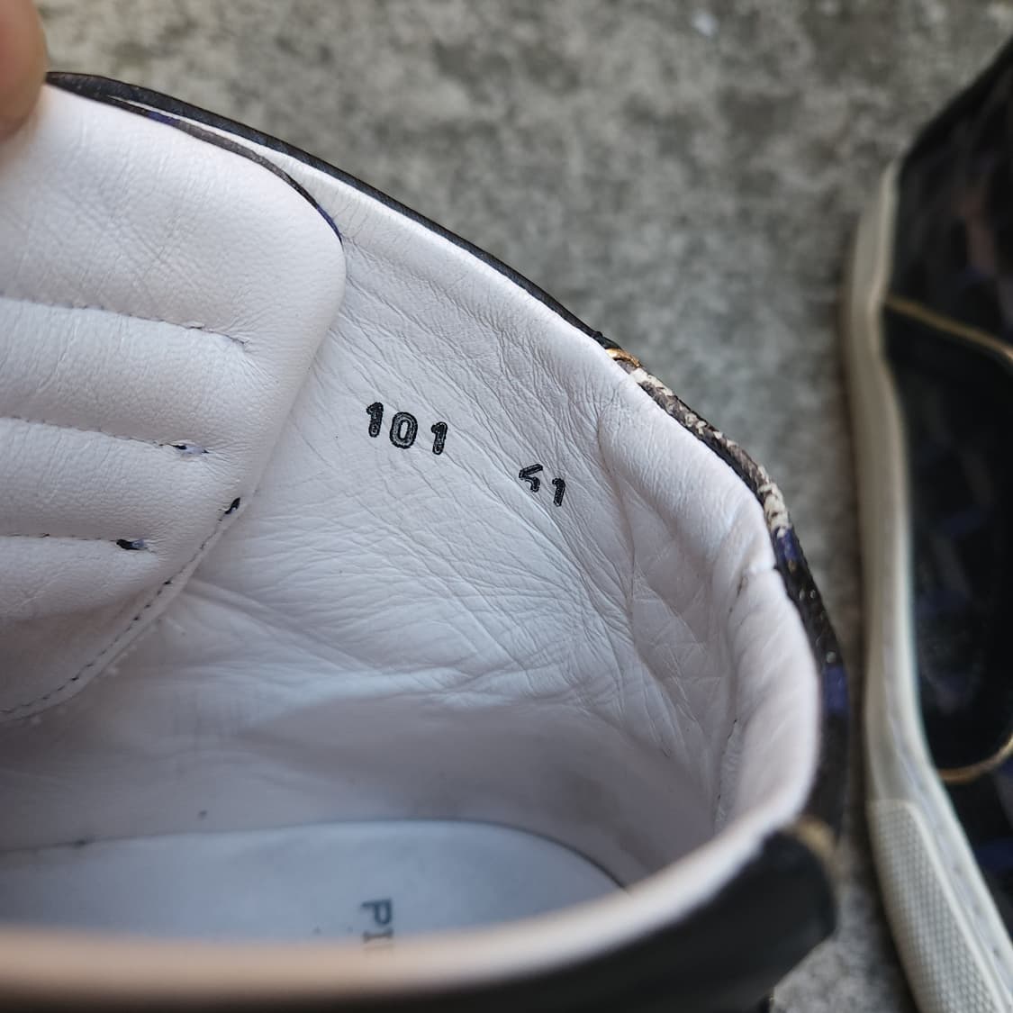 [41] Pierre Hardy Cube 하이탑 스니커즈 (260) 상품이미지7