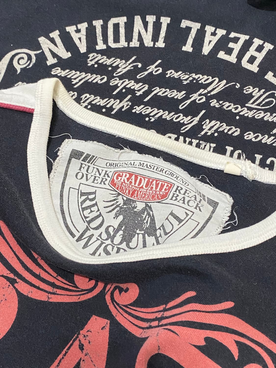 Redsoulful wisdom 레터링 프린팅 반팔티셔츠 상품이미지6