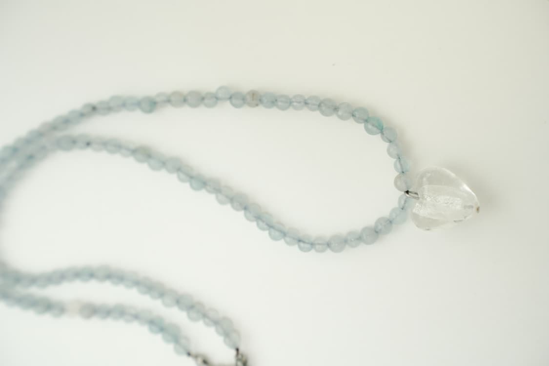 빈티지 비즈 목걸이 pale necklace 상품이미지4