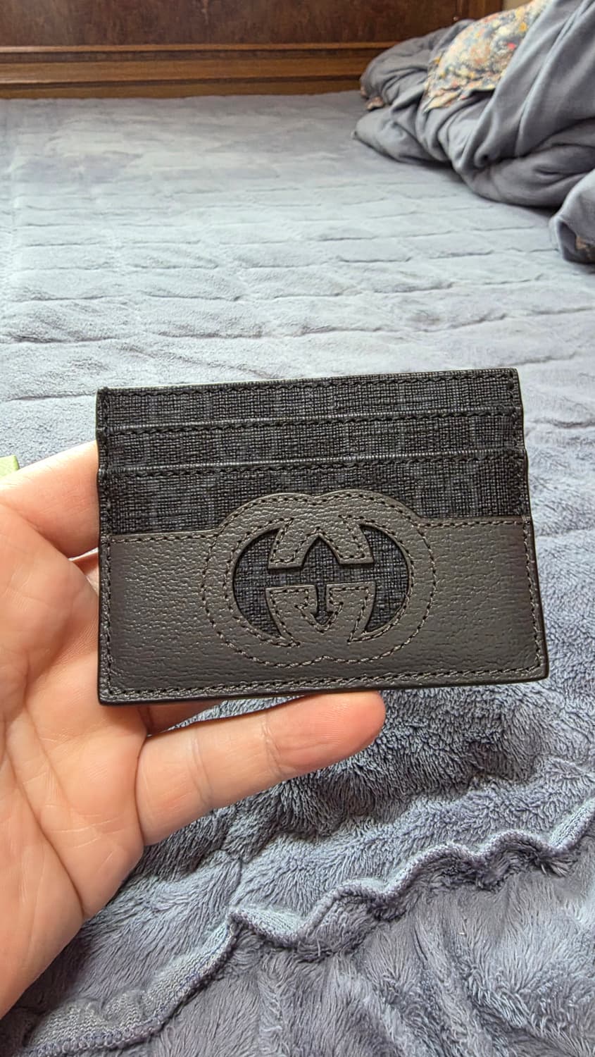 (정품) 구찌 인터로킹 G컷아웃 카드지갑/남녀공용/개인/팝니다. 상품이미지2