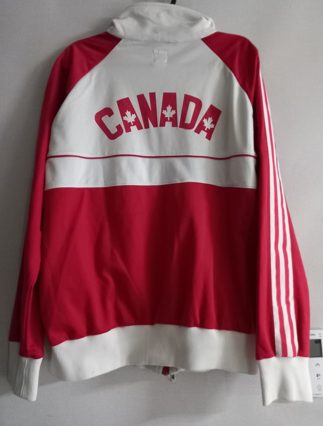 아디다스 희귀 캐나다 트랙탑 저지 져지집업 95/M 상품이미지3