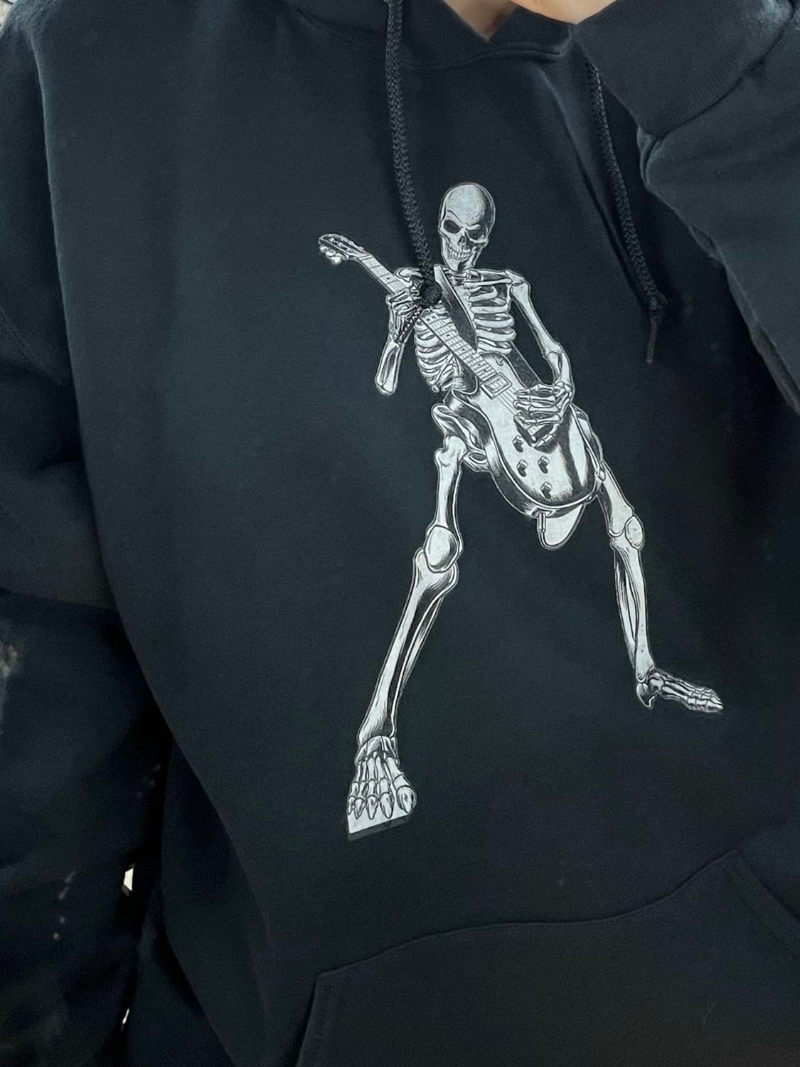 스컬 후드티 상품이미지3