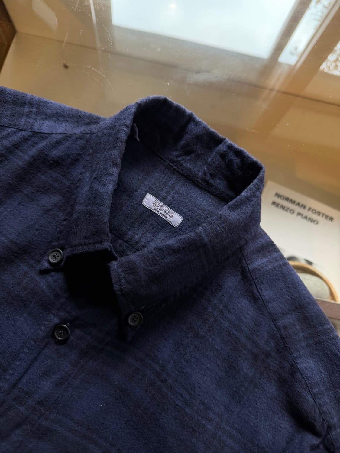 에이도스 플란넬 셔츠 100 상품이미지6