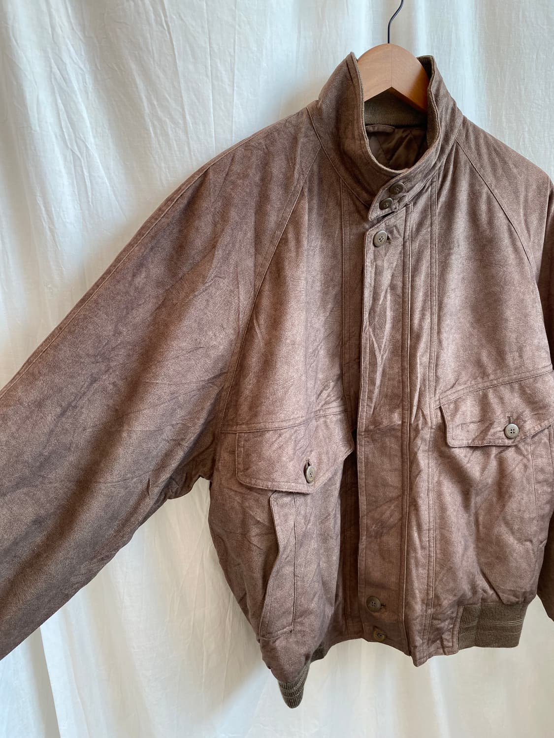 NICRO 스웨이드 블루종(MEN L) 상품이미지6