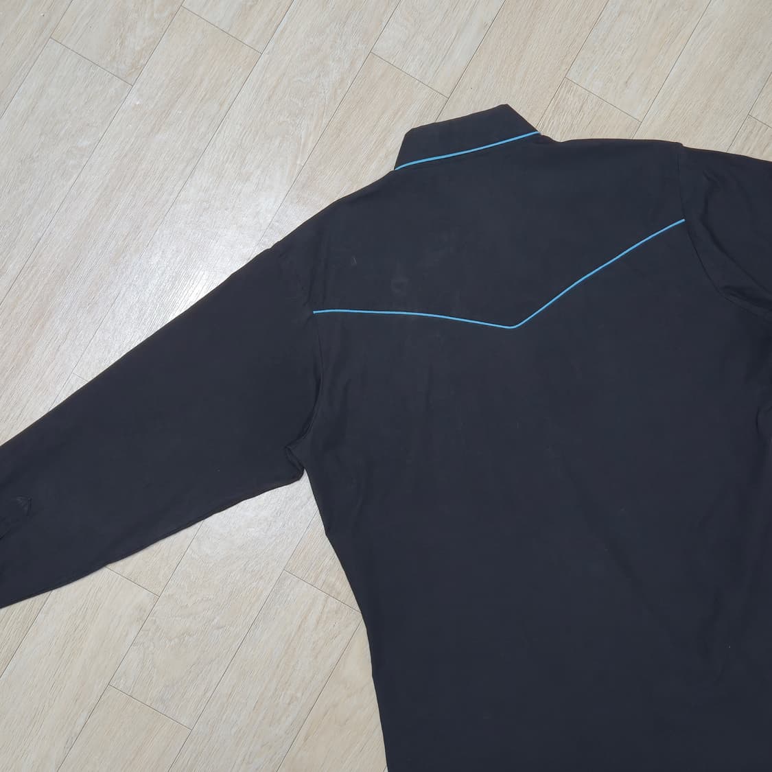 웨스턴 셔츠 블랙 M 상품이미지9