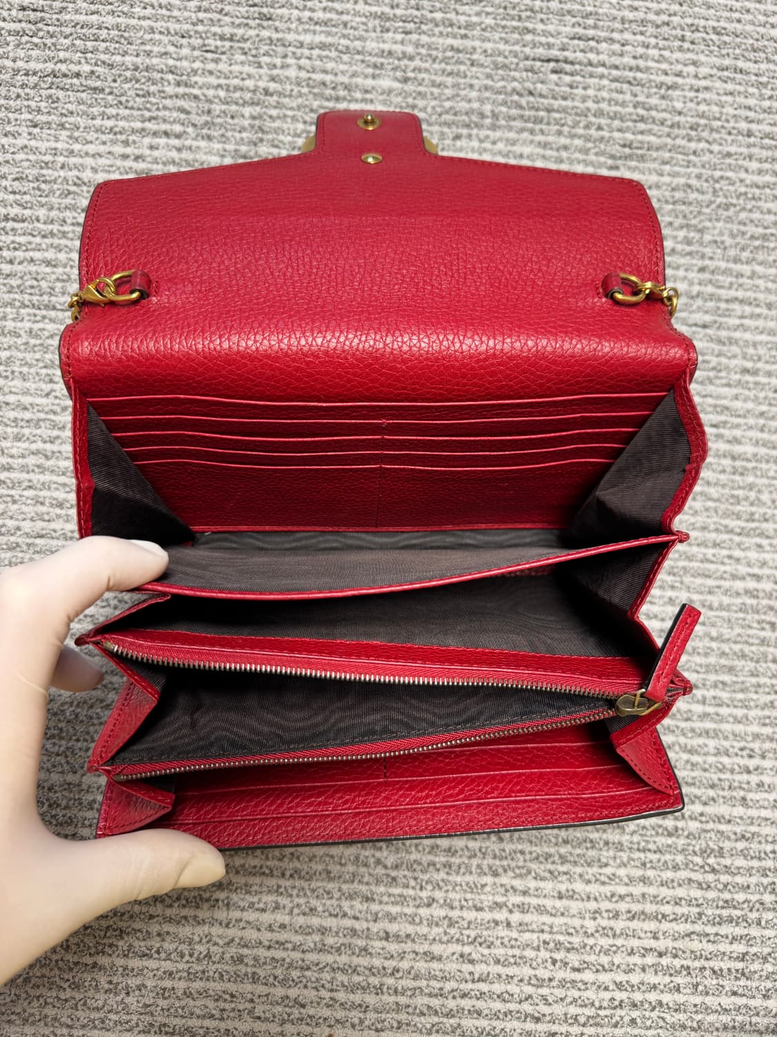 구찌 마몬트 woc 체인 크로스백 상품이미지6