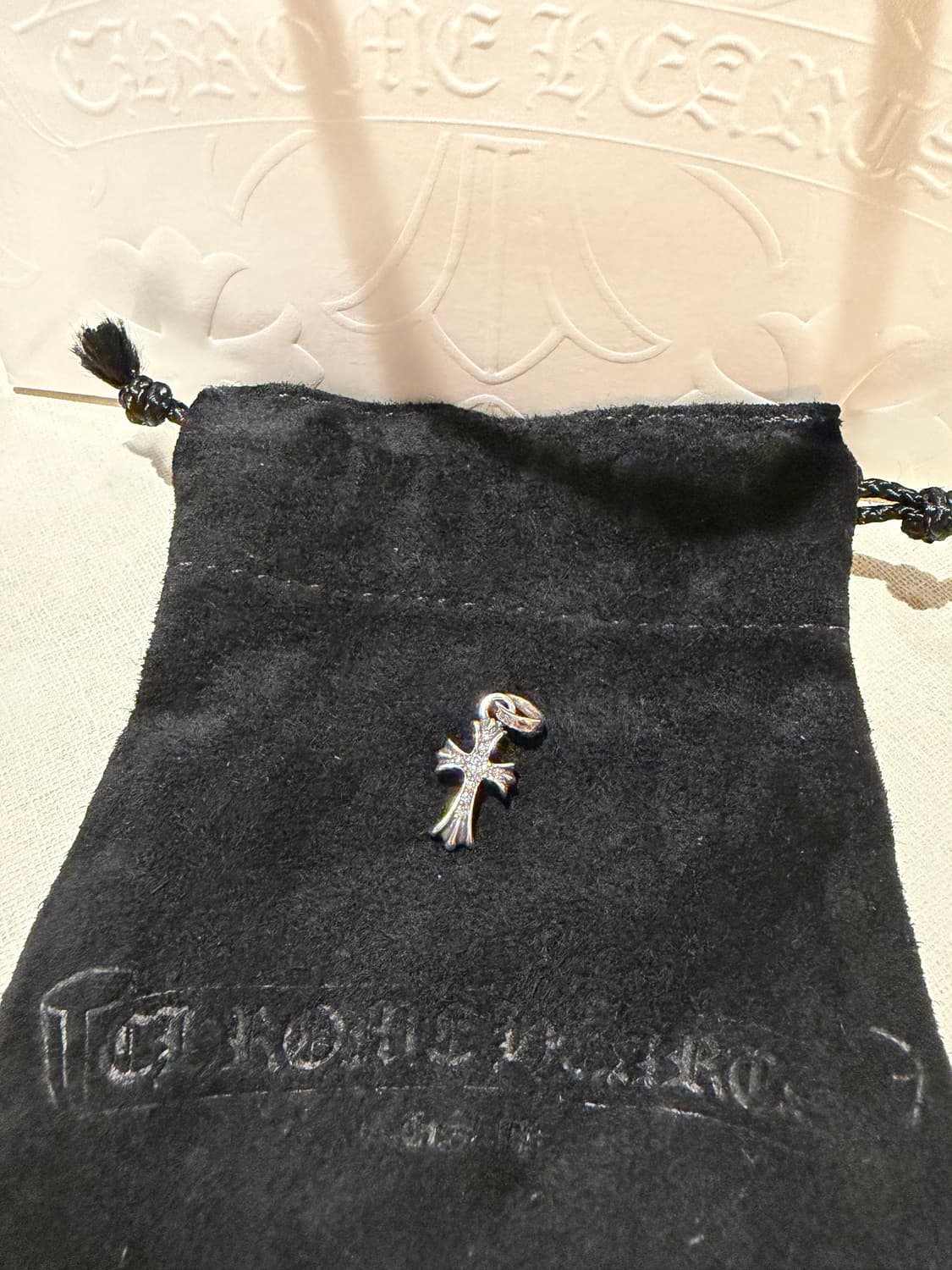 크롬하츠 베이비펫 풀 파베 펜던트 상품이미지1