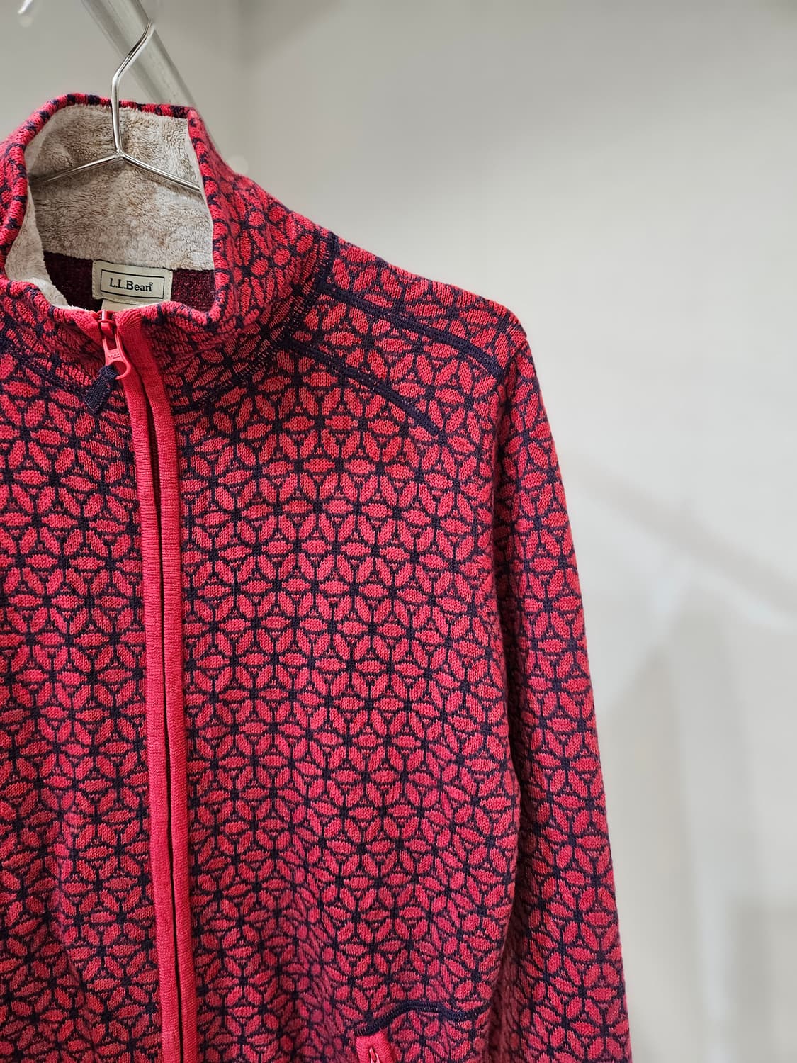 L.L.Bean 패턴 플리스 집업 상품이미지4
