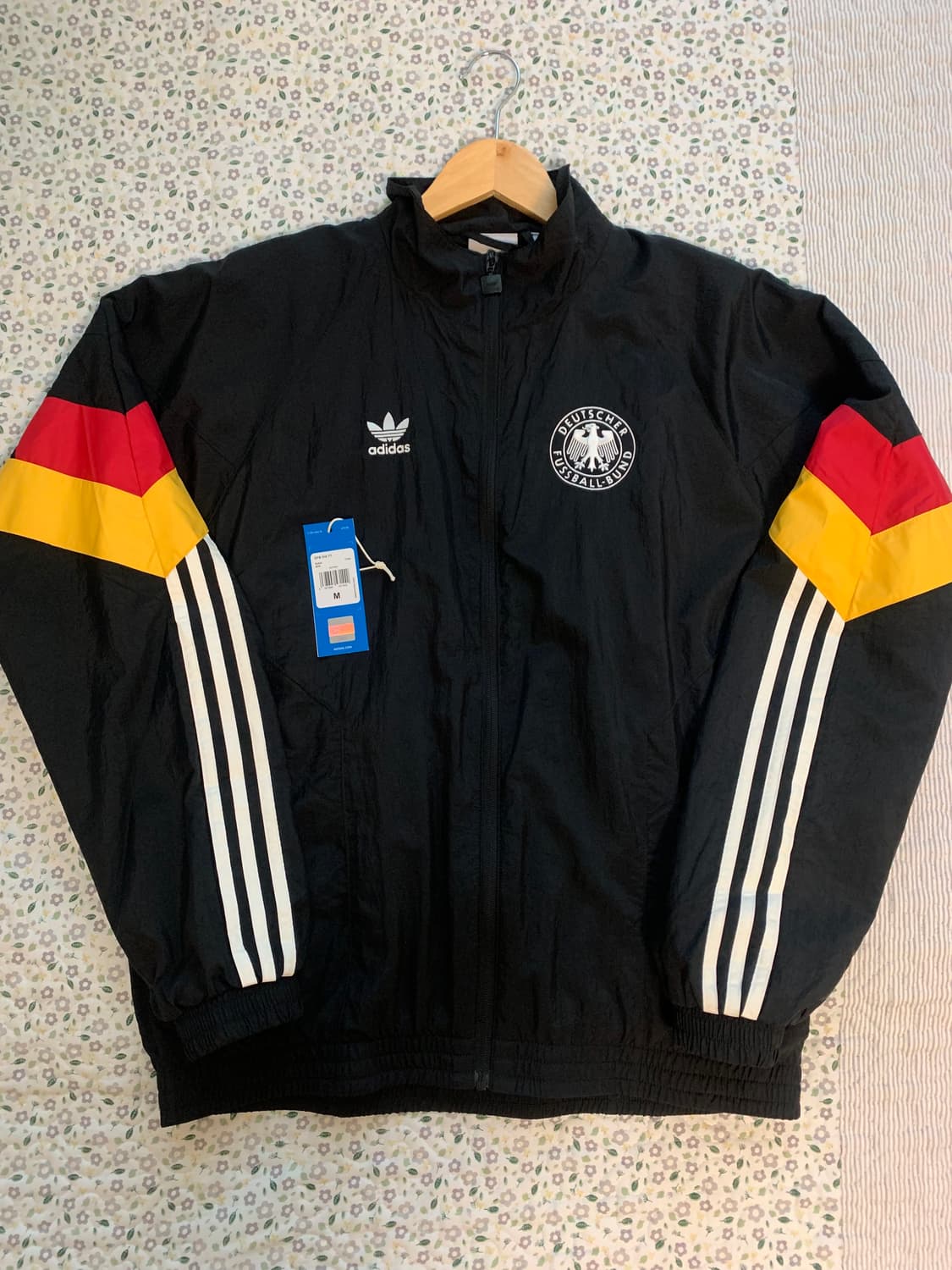 [M] 아디다스 오리지널스 독일 트랙탑 블랙 상품이미지5